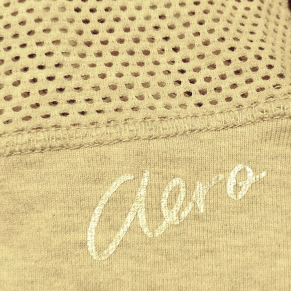 Aeropostale Gray Scoop Neck Open Knit Sweater - M - Picture 4 of 5